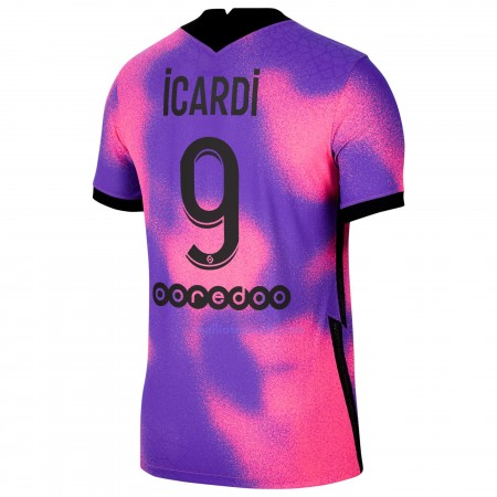 Maillot de Foot Paris Saint-Germain Mauro Icardi 9 Quatrième Jordan 2021 Maillot de Foot Paris Saint-Germain Mauro Icardi 9 Quatrième Jordan 2021